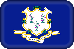 Clipart de la bandera de Connecticut