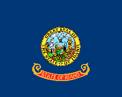 Original de la bandera de Idaho