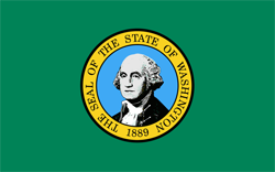 Original de la bandera de Washington
