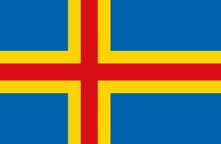 Bandera de las islas Åland