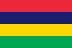 Original de la bandera de Mauricio