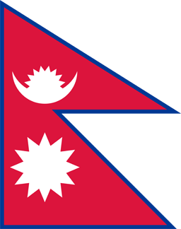 Original de la bandera de Nepal
