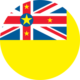 Redonda de la bandera de Niue