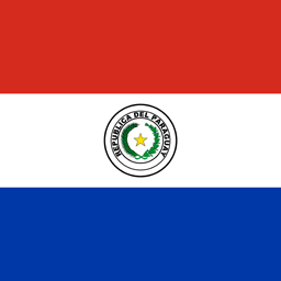 Cuadrada de la bandera de Paraguay
