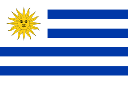 Original de la bandera de Uruguay
