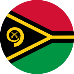 Redonda de la bandera de Vanuatu